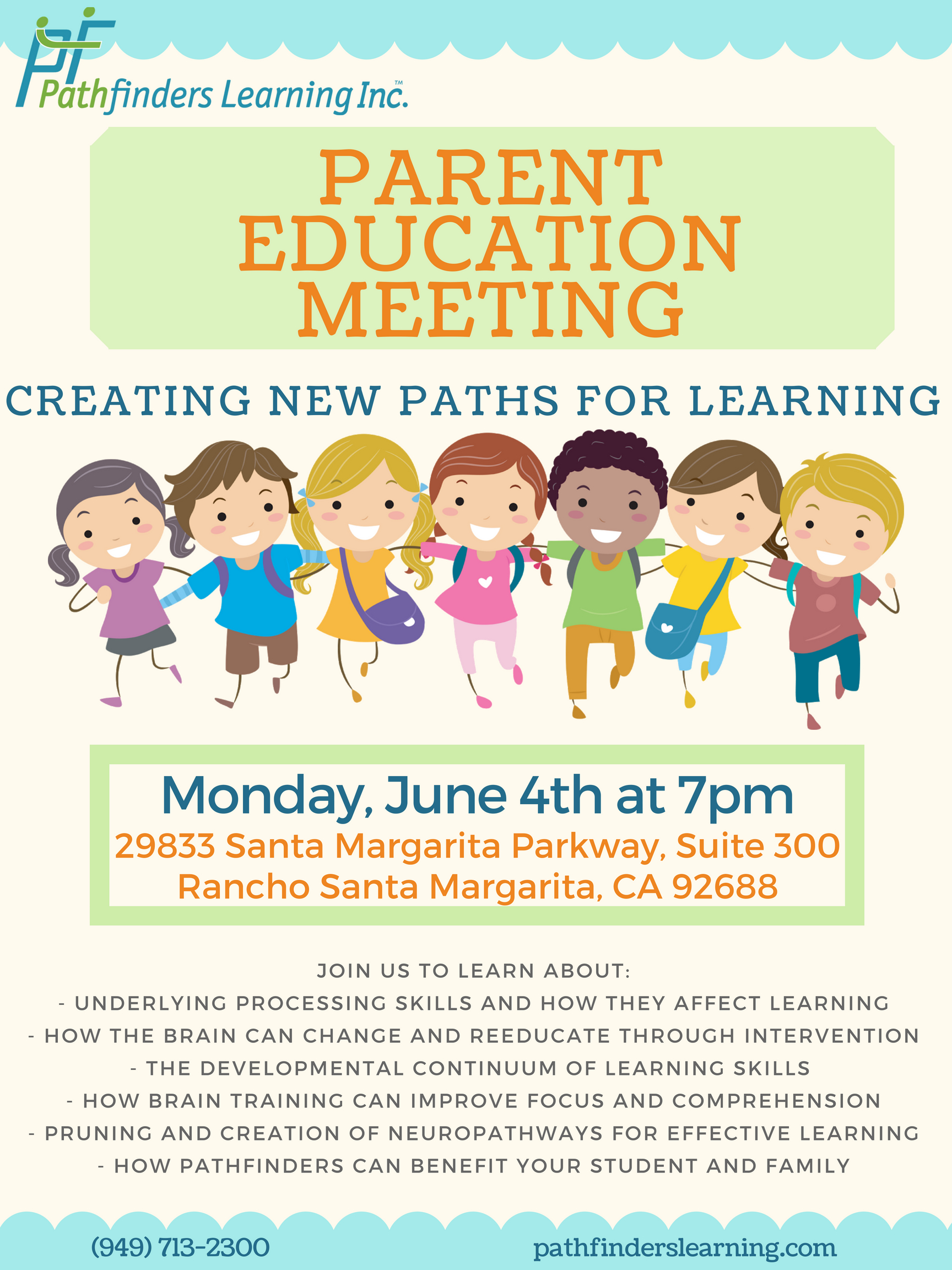 Parent Education Meeting 6-04-18